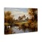 Stupell Industries Ducks in Cottage River Canvas Wall Art Design by Petal Prints Design